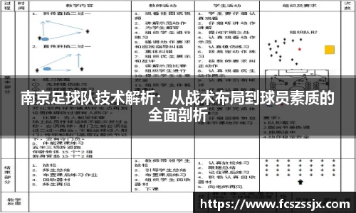 南京足球队技术解析：从战术布局到球员素质的全面剖析