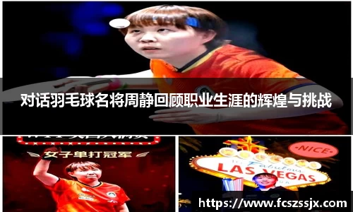 对话羽毛球名将周静回顾职业生涯的辉煌与挑战