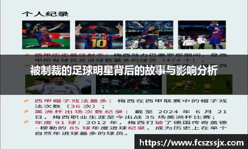 被制裁的足球明星背后的故事与影响分析